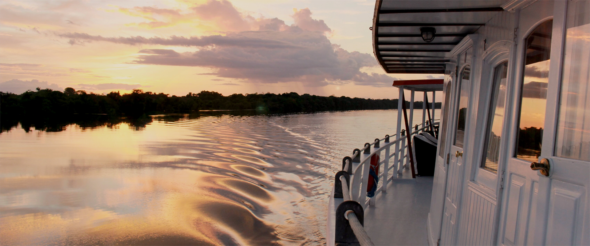 Amazon Riverboat Cruises on the Delfin I, II or III