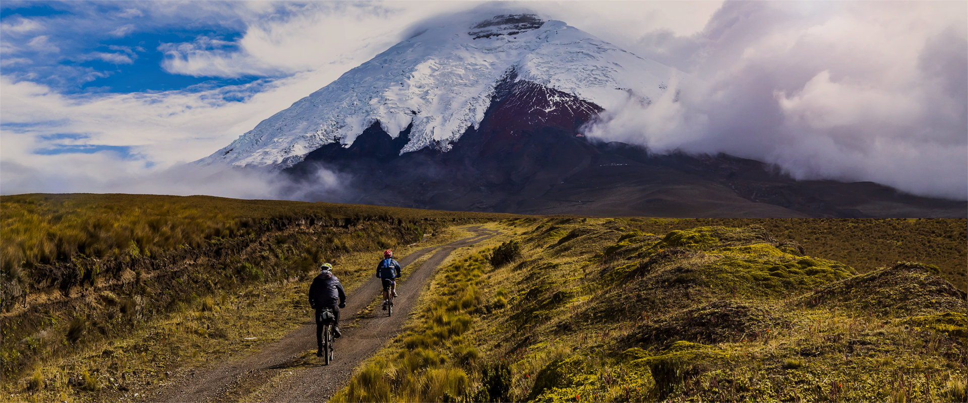 Mountain biking in Ecuador