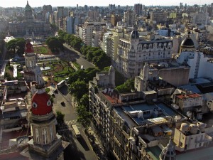 View from the Palacio Barolo