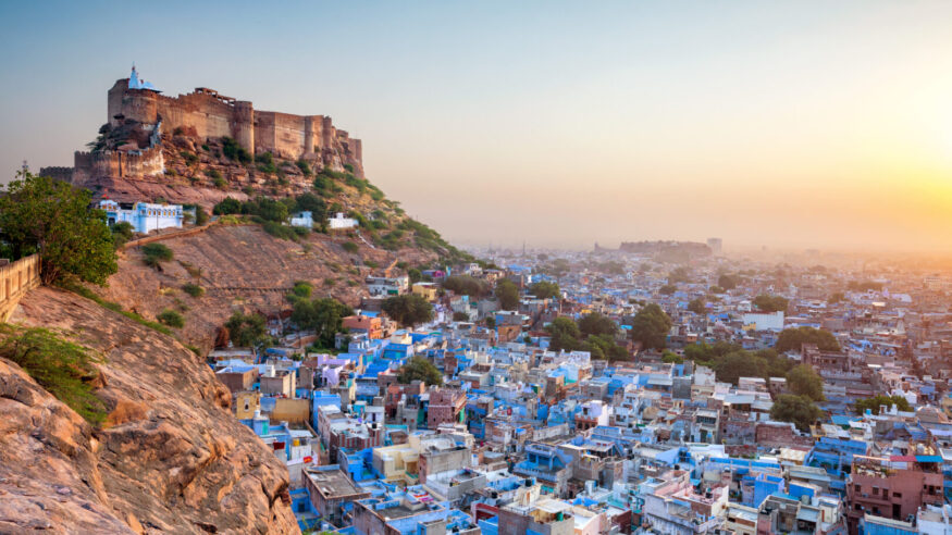 The Blue City and Mehrangarh Fort